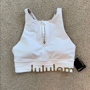 White Lululemon bra